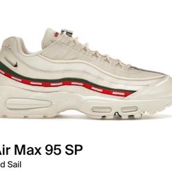 NIKE AIR MAX 95 "UNDEFEATED SAIL" SZ 10