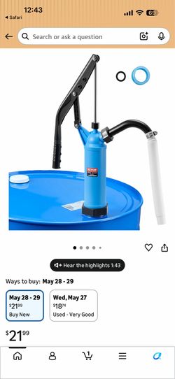 Drum pump new