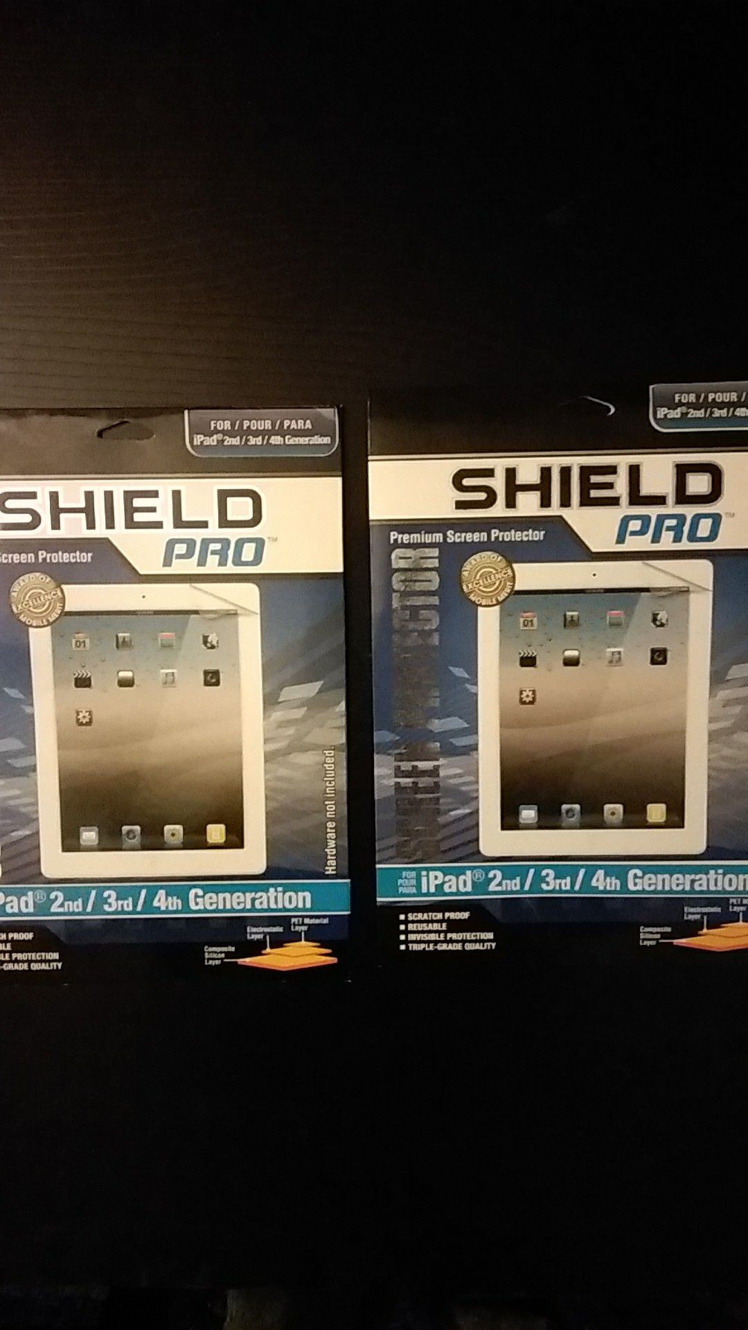 Shield Pro screen protector for iPad 2nd/ 3rd/ 4th generation