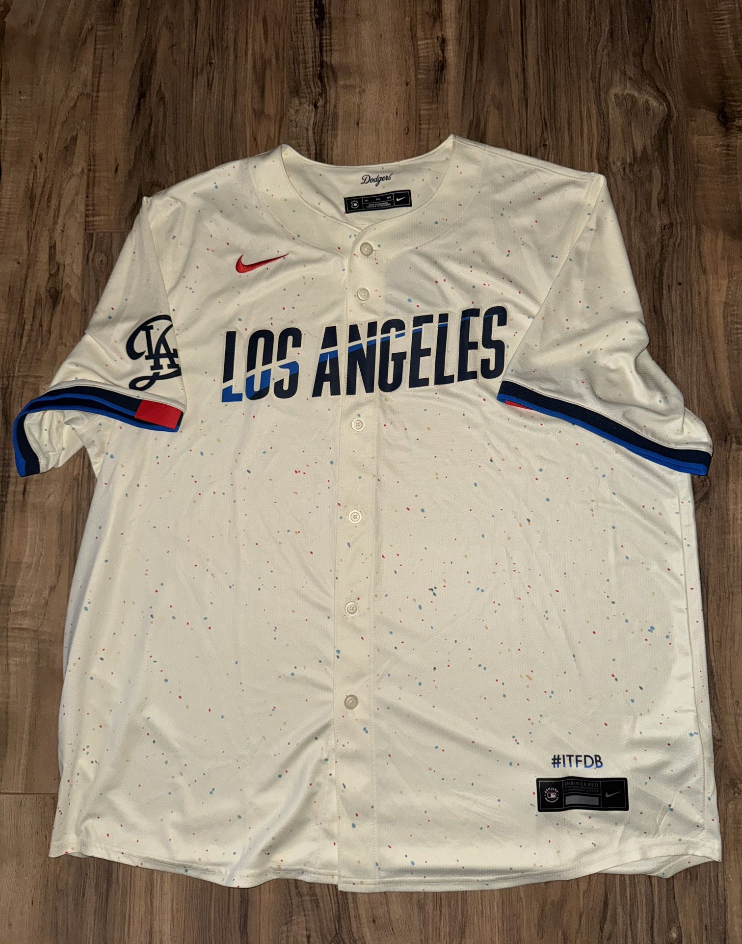 New Men’s Size Medium, Large, XL & 2XL Nike LA Dodgers City Connect Jersey