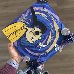 Graduation cap topper