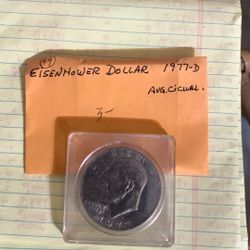 1977D Eisenhower Dollar