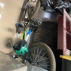 16” Kids Bike with Helmet . $60