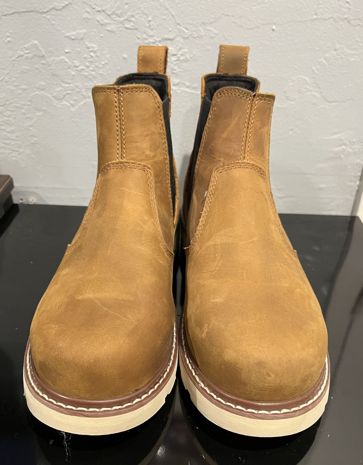 THE OHMAN (SOFT TOE) 6" Slip-On Work Boot