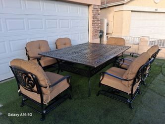 Big patio furniture darlee cast aluminium