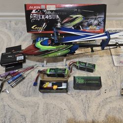 Align TRex 450L Dominator 6S RC radio controlled heli helicopter