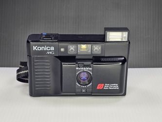 Konica MG Black 35mm Film Camera