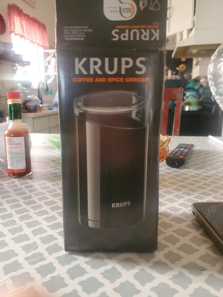 Krups COFFEE AND SPICE GRINDER for Sale in El Paso, TX - OfferUp
