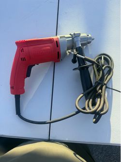 Milwaukee Tool - 0299-20 - MILWAUKEE Drill: 1/2 in Chuck Size, Keyed, 850 RPM Free Speed, 8 A Current, 120V AC, 5.4 lb Tool