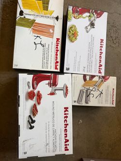 KitchenAid Stand Mixer Attachments Bundle (4 Boxes)
