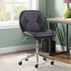 True Innovations Serta Task Chair, Black Upholstery 