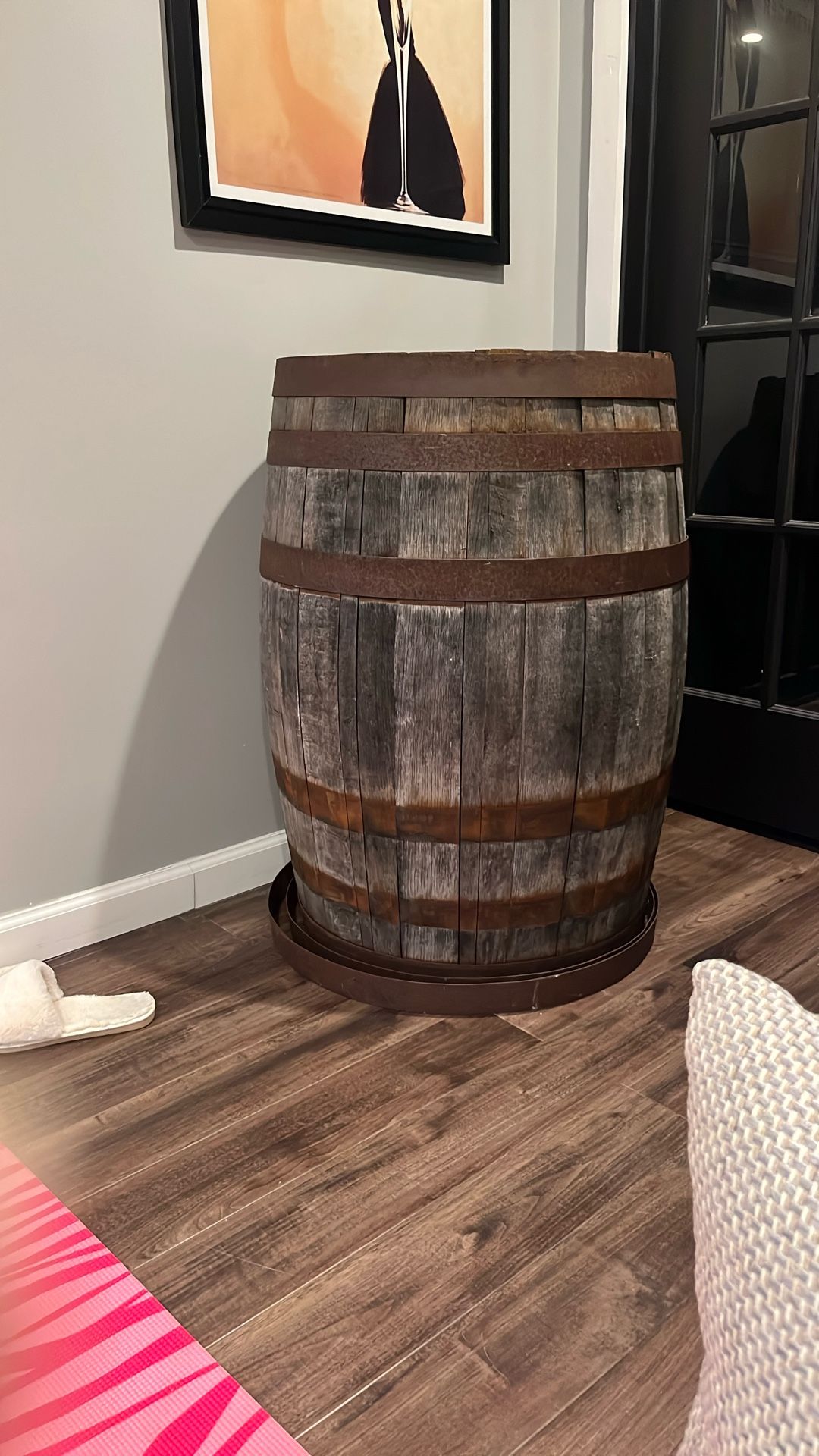 Wood Barrel 