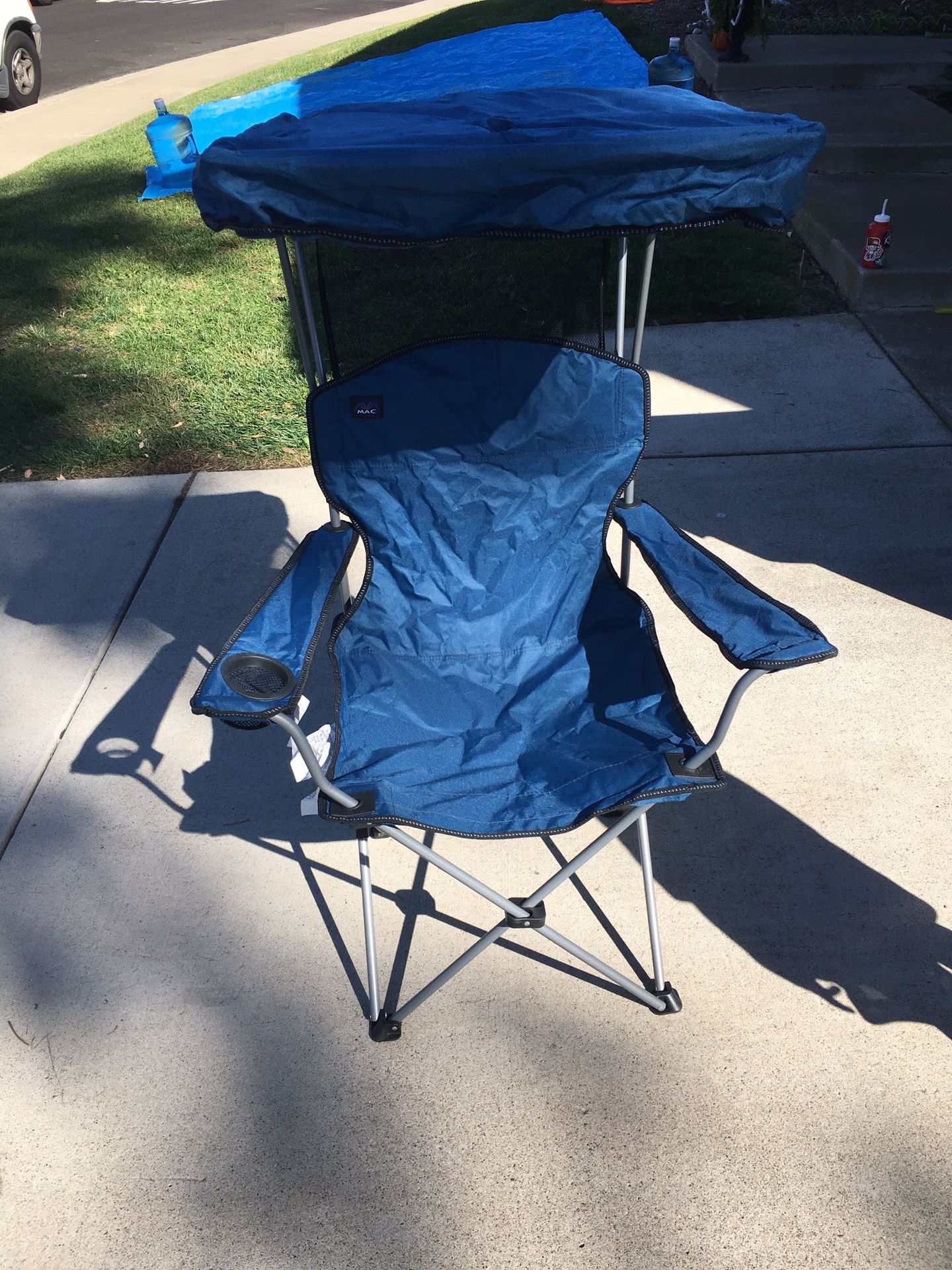 Camp Chair with Sunshade