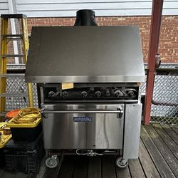 Imperial 6 Burner Gas Range W/ Standard Oven