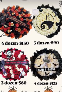 Spooky bouquets! 💐