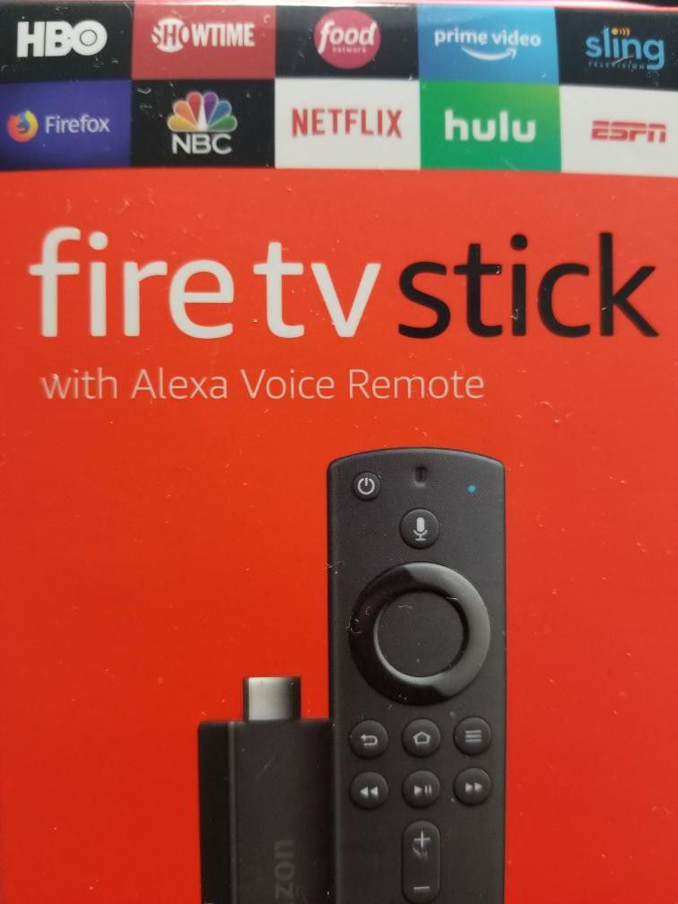 Brand New Amazon Fire TV Sticks with Alexa/Volume Remote