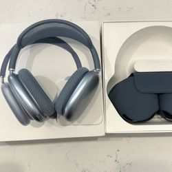 Blue AirPods Pro Max USB-C