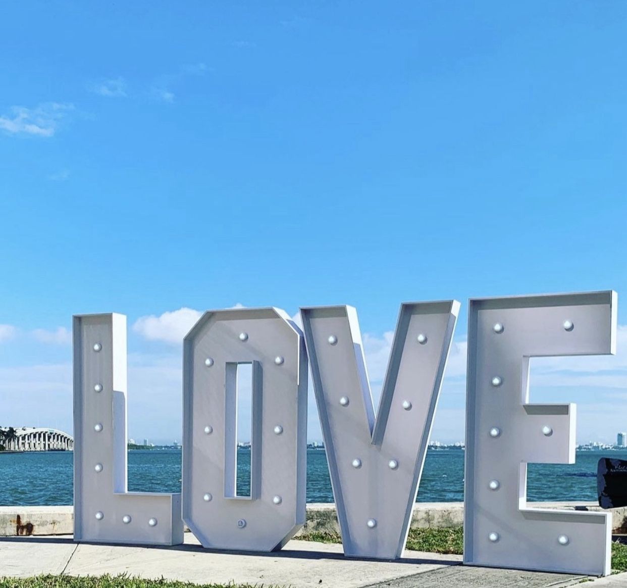 Giant Love Sign For SALE 6ft
