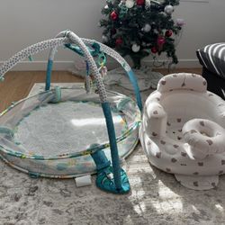 Baby Play Gym and Baby Chair