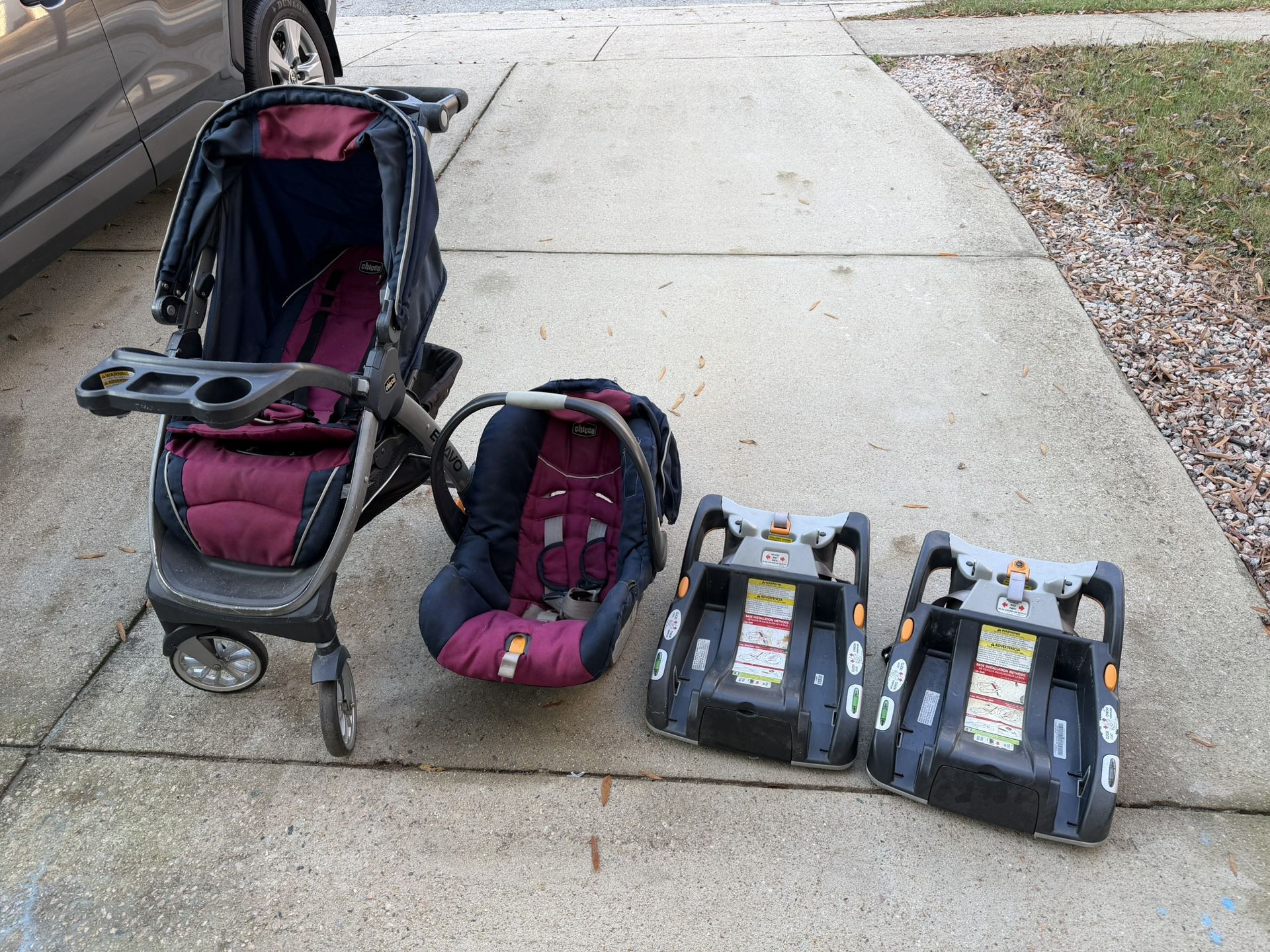 Chicco Bravo Keyfit30 Travel Kit w Extra Base