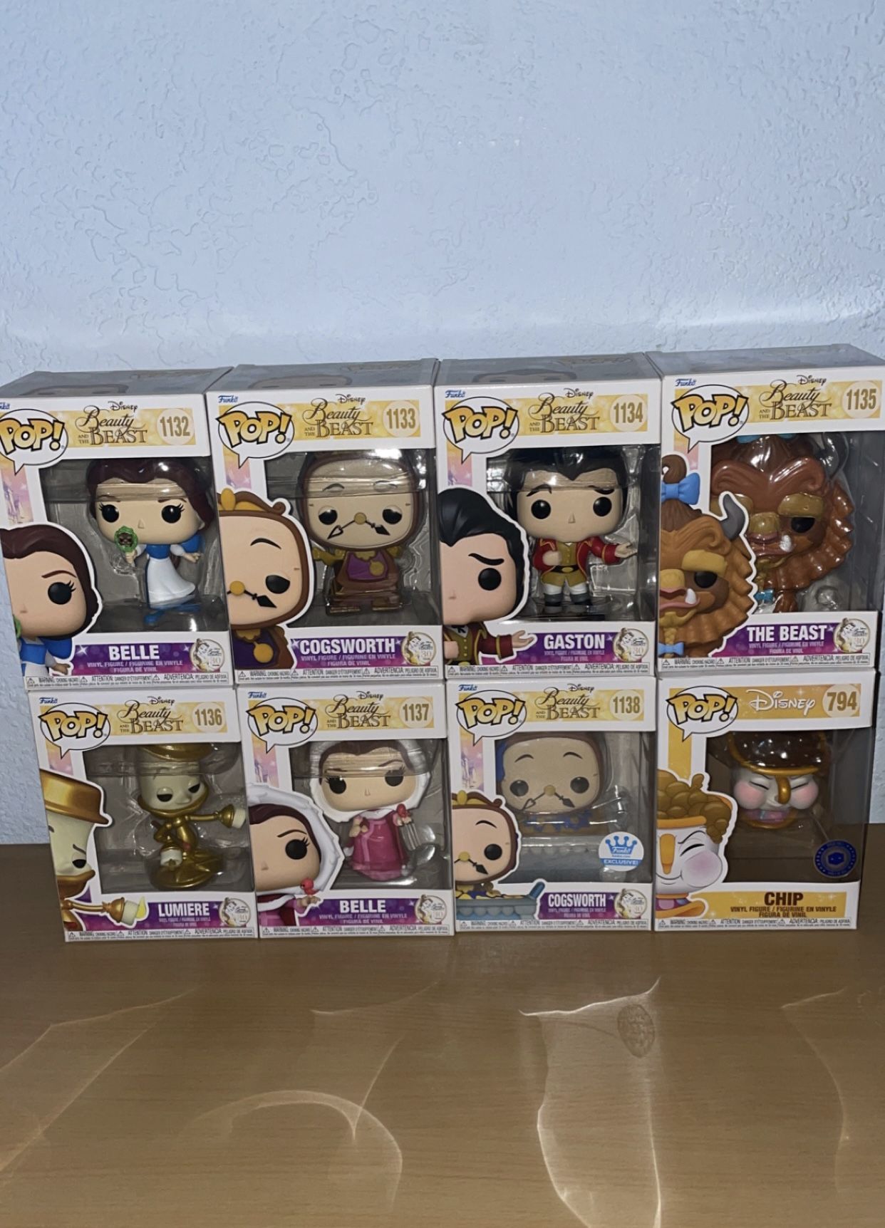 Beauty And The Beast Funko Pops