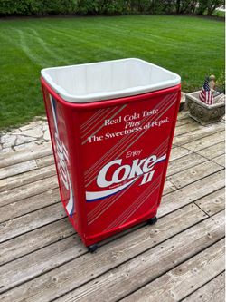 Vintage Coke II cooler