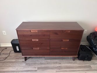 Wayfair Real Pine 6-Drawer Dresser – Solid Wood