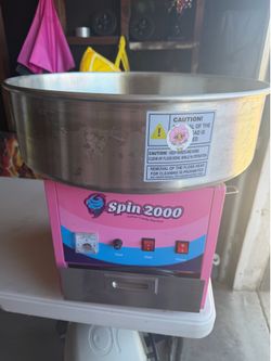 Cotton candy machine