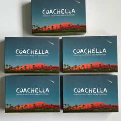 Coachella 2026 Welcome Box w/ Wristbands and Buss Passes