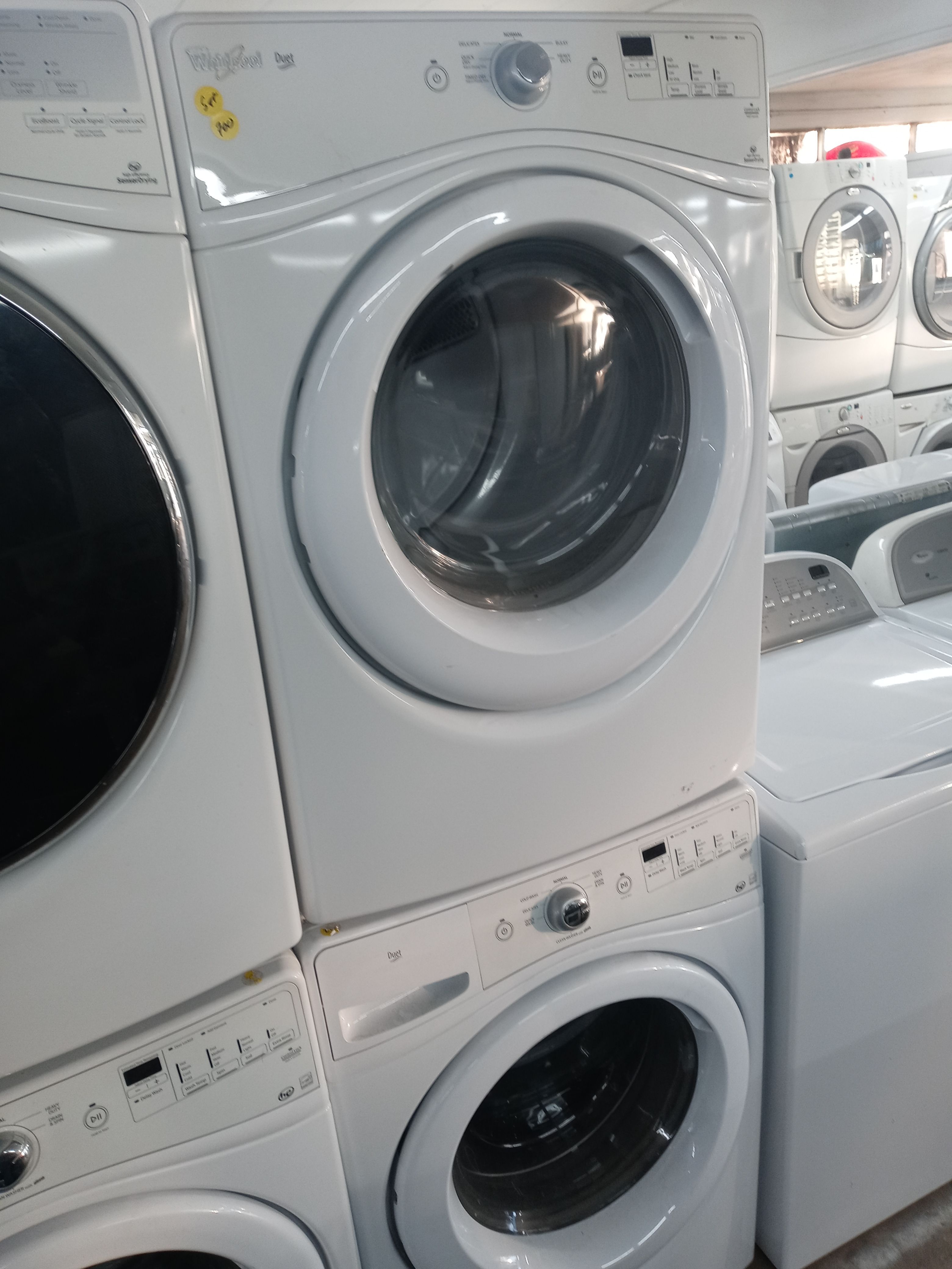 Whirlpool Duet stackable front load washer and dryer set - Free delivery