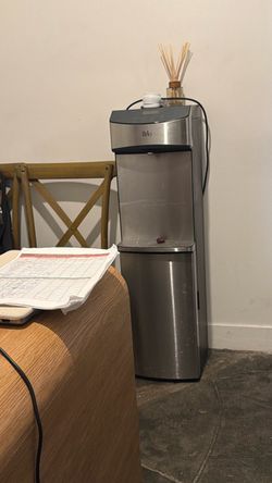 Brio water dispenser. Hot and cold and room temperature. Bottom gallon.