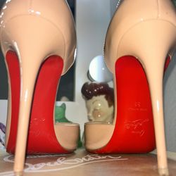 Women’s Red Bottom Patent Leather Pumps Size 38