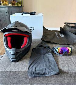 ILM Z705 Youth Dirt Bike Helmet Set E Bike Helmet