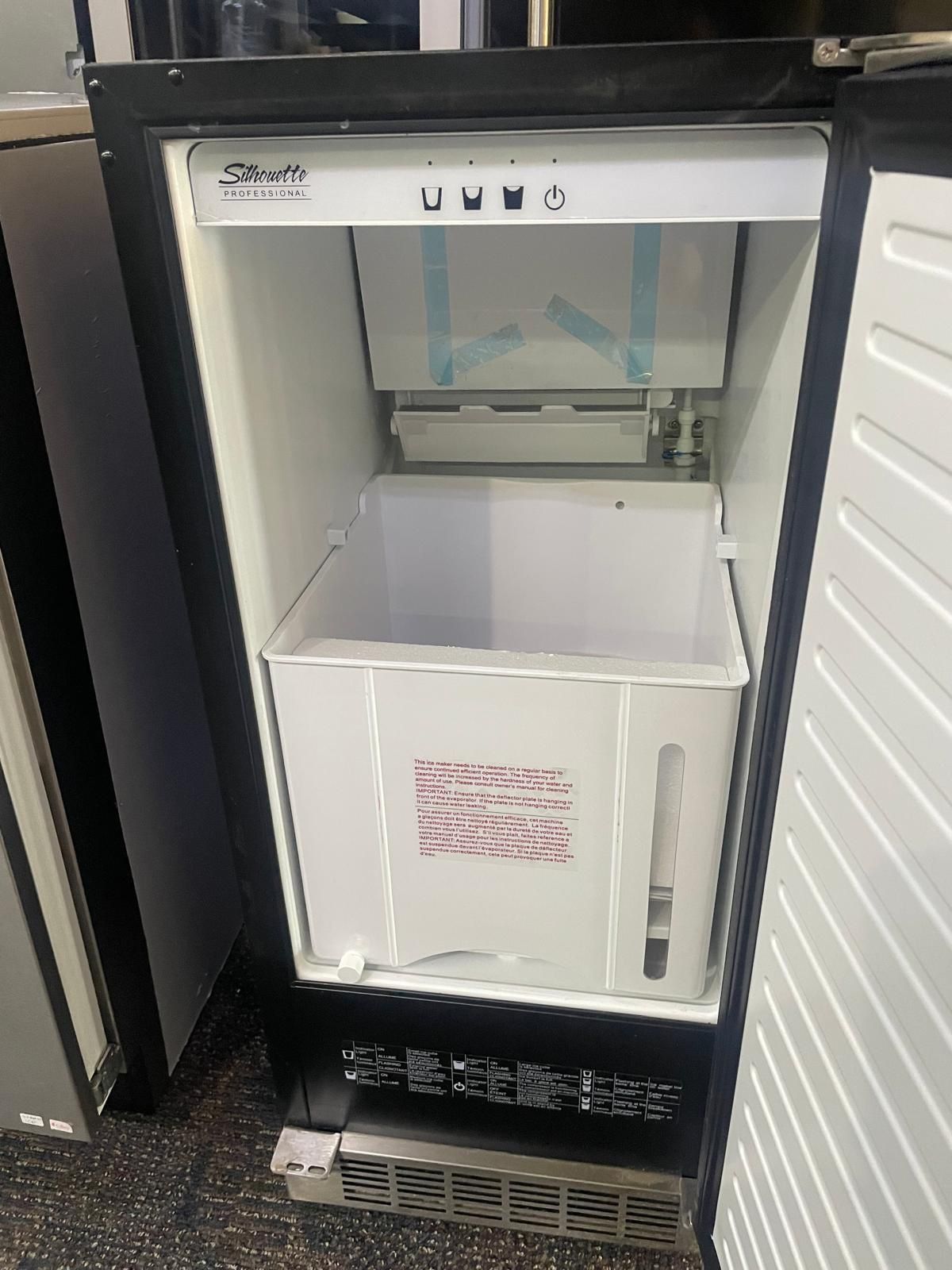 Ice maker Shilowette stainless steel