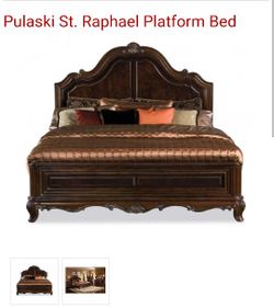 Pulaski St.Raphael 5 ps Wood King bedroom set