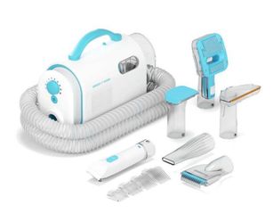 Uproot Clean 7-in-1 Dog, Cat and Rabbit Vacuum Powered Grooming Kit