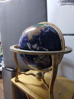 Gemstone World Globe