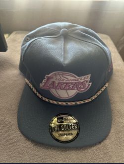 Los Angeles Lakers SnapbackBlue Pastel Punch Rope