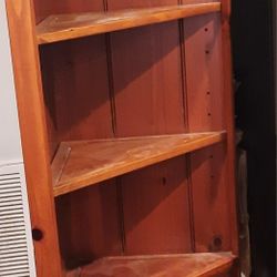 Solid Wood Corner Shelf 