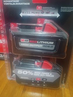Milwaukee battery 6.0