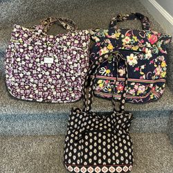 Vera Bradley Purses “Lot Of 3”