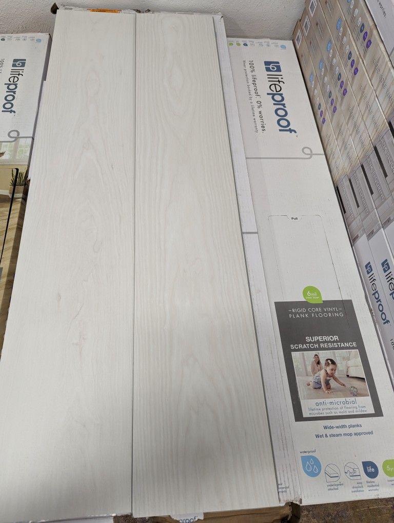 LifeProof Vinyl Flooring Driftwood Beach