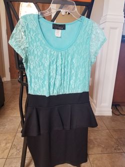 Teens dress size M.