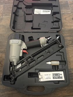 Portable cable nail gun