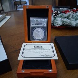 2009 FDOI MS70 SILVER EAGLE