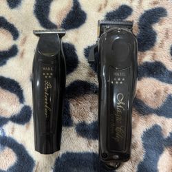 Wahl Cordless Barber Combo - 5 Star Cordless Magic Clip & Cordless Detailer