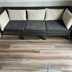 IKEA Weaved Sofa  set, Disassembly