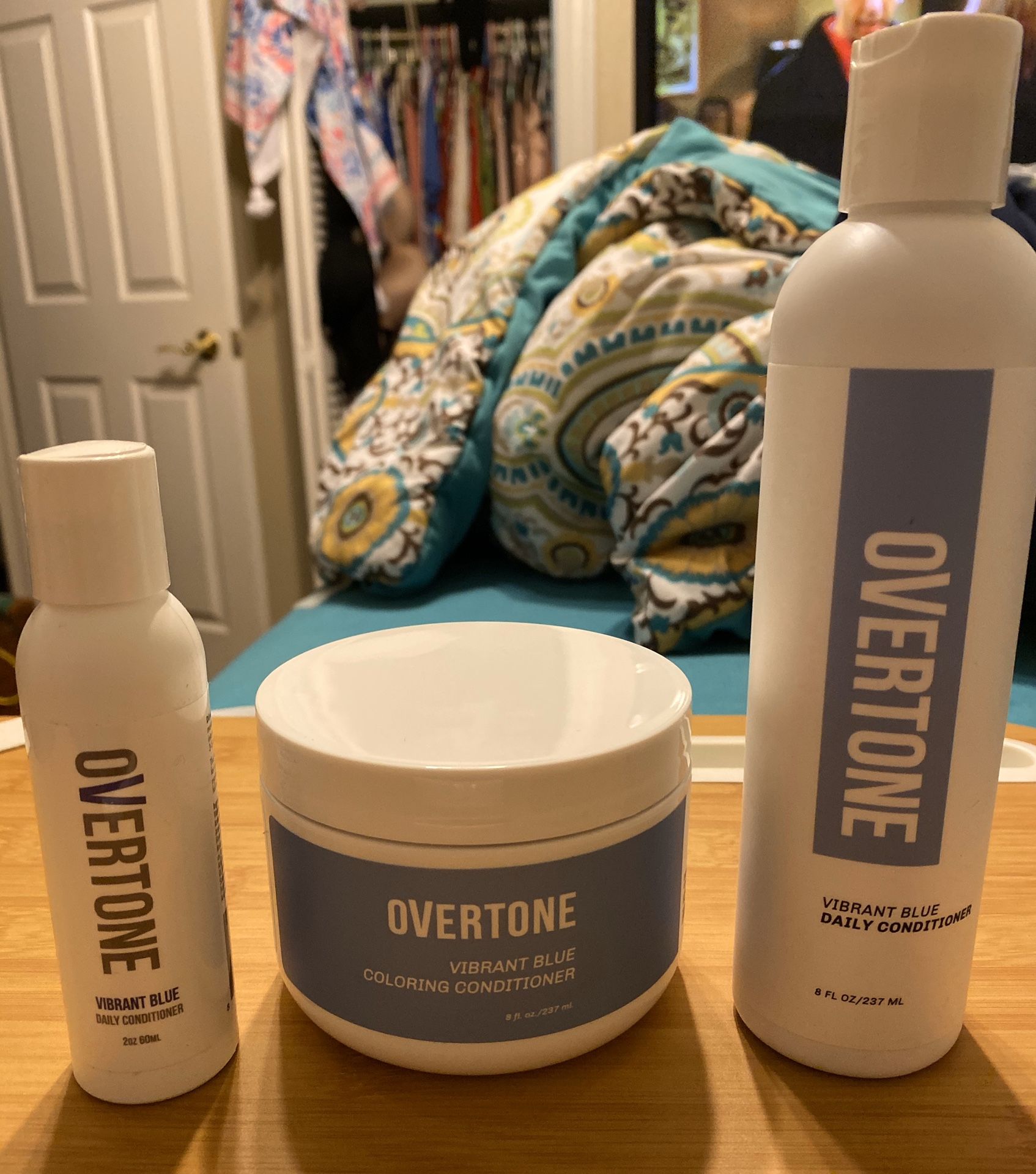 Overtone Vibrant Blue Hair Color Package - Never Used