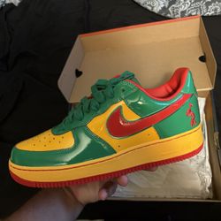 Lil Yachty Lucky Green Air Forces 