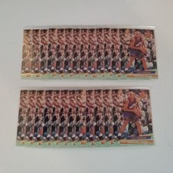 1992-93 Fleer Ultra Charles Barkley Lot Of 25 Cards.